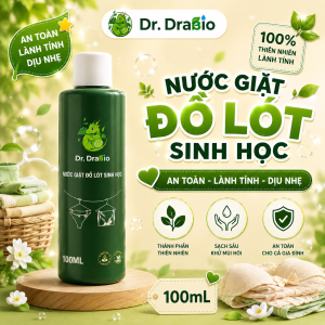 NƯỚC GIẶT ĐỒ LÓT SINH HỌC LÊN MEN 100ML