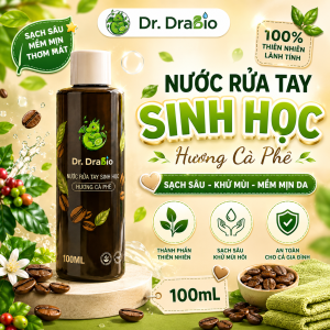 NƯỚC RỬA TAY SINH HỌC HƯƠNG CÀ PHÊ 100ML