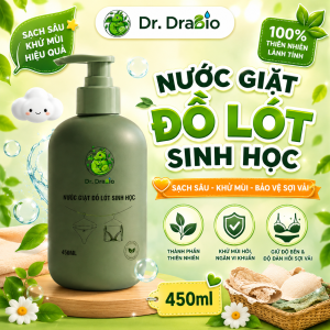 NƯỚC GIẶT ĐỒ LÓT SINH HỌC LÊN MEN 450 ML