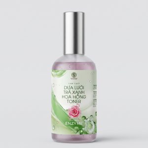 Toner Dưa lưới trà xanh hoa hồng