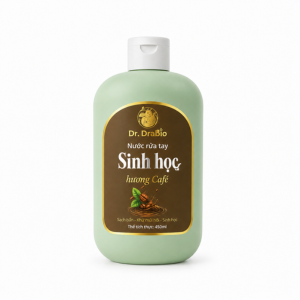 NƯỚC RỬA TAY SINH HỌC HƯƠNG CÀ PHÊ 450ML - Nắp bật