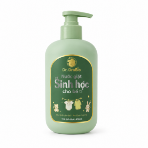 NƯỚC GIẶT SINH HỌC CHO BÉ 450ML - Nắp nhấn