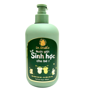 NƯỚC GIẶT SINH HỌC CHO BÉ 450ML - Nắp nhấn